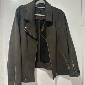 Marc New York Olive Leather Jacket